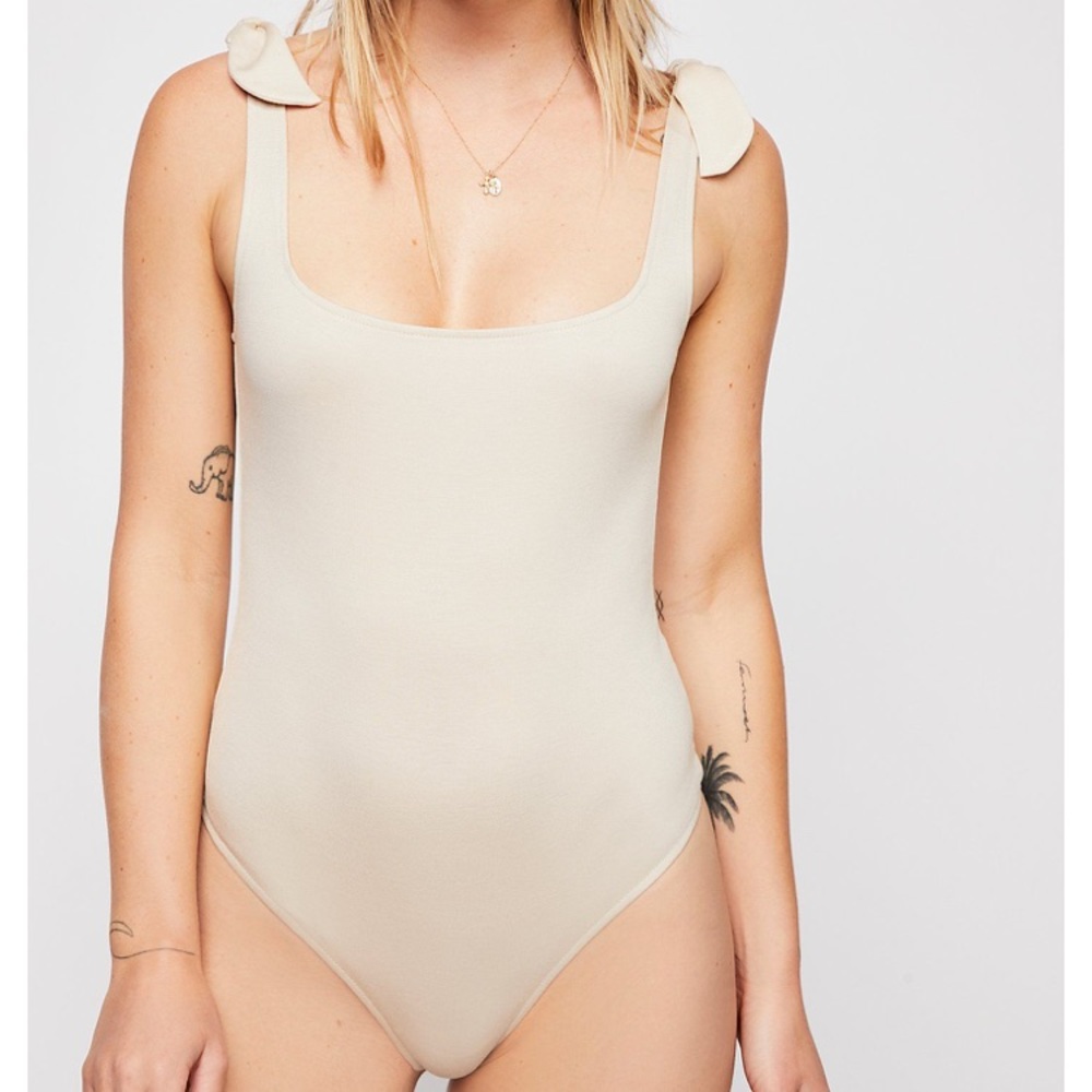 Shoulder tie bodysuit